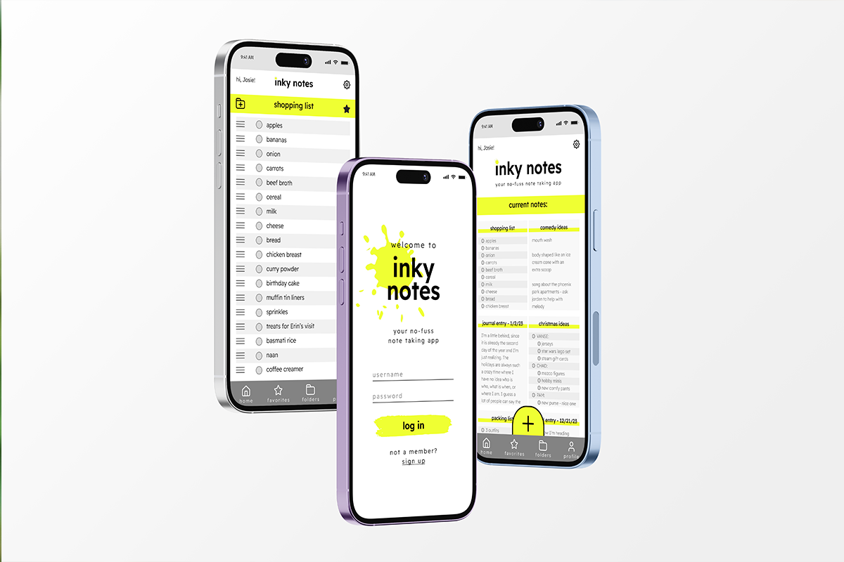 Inky Notes Mockup 1