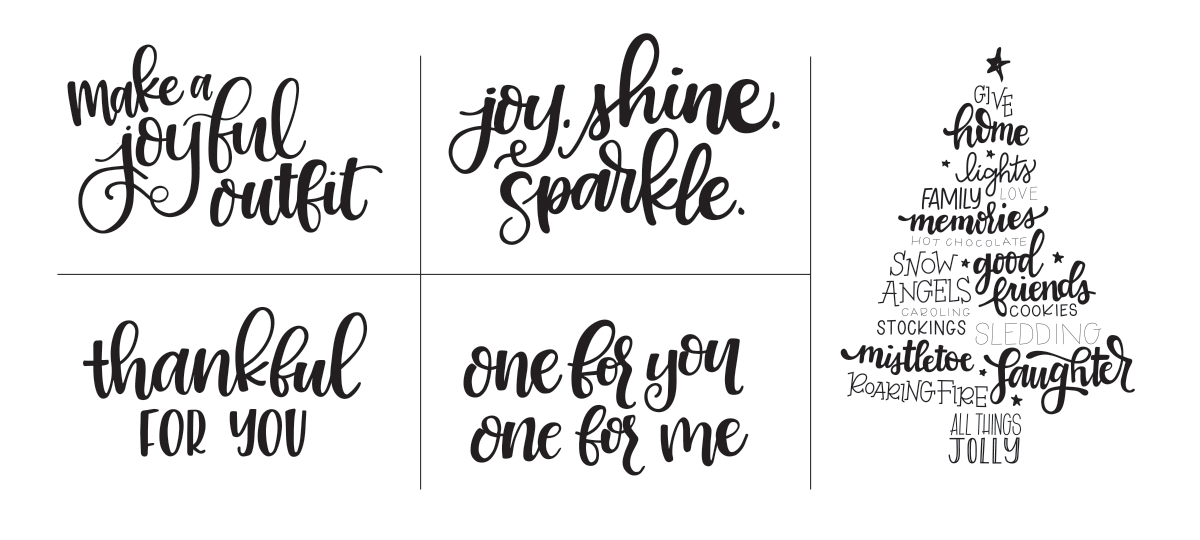 Lettering examples 3