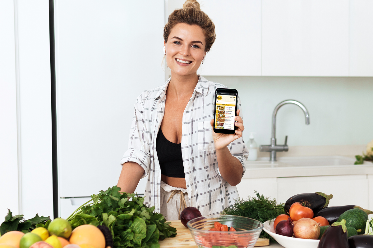 Mobile Person Mockup